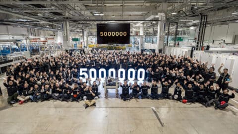 Tesla Shanghai plant rolls out 5 millionth locally produced electric drive system
