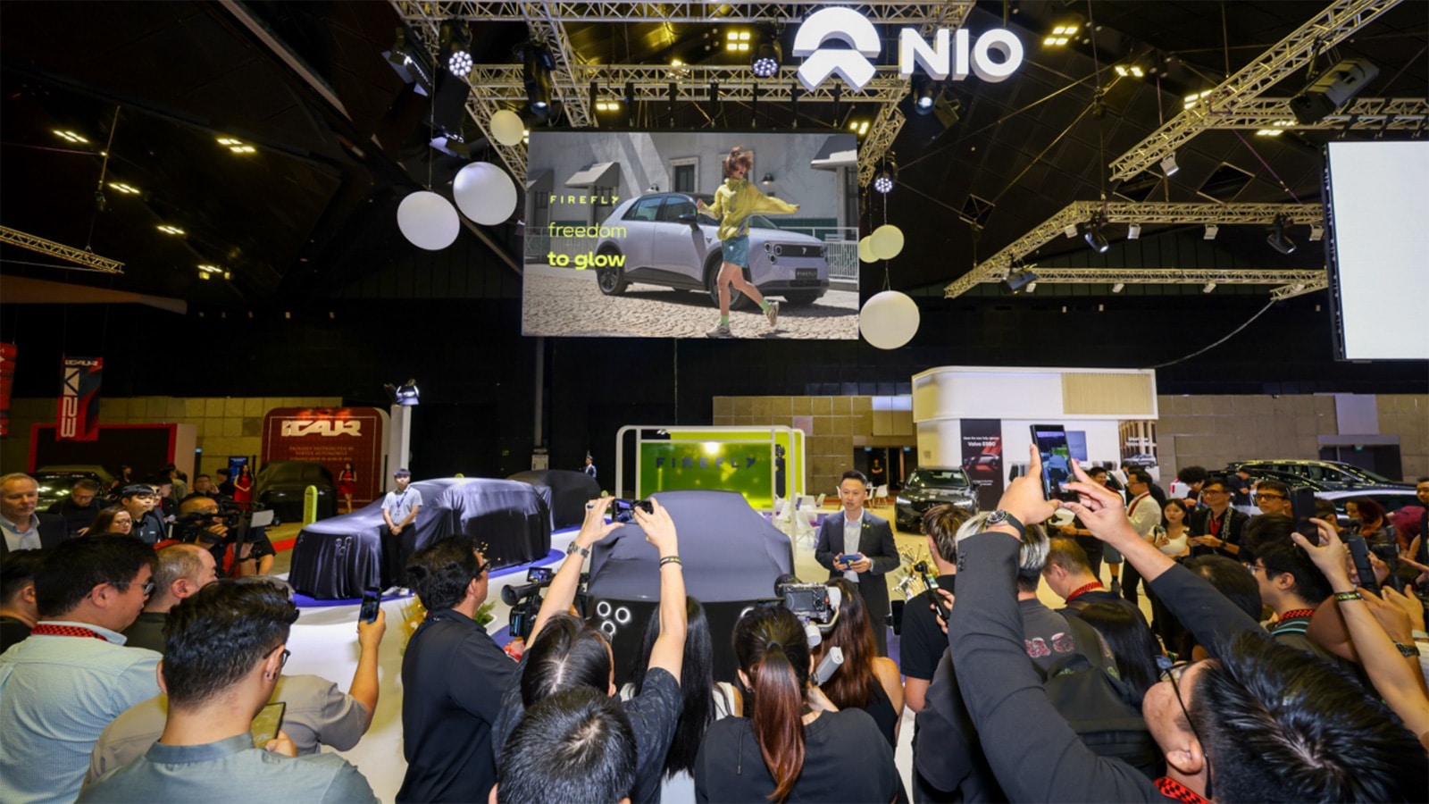 Firefly debuts in Singapore as Nio's 1st right-hand drive model enters global market