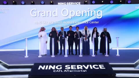 CATL opens Middle East's largest new energy after-sales service center in Riyadh