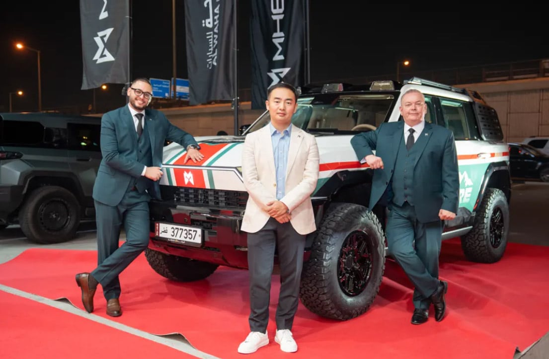 Dongfeng M-Hero opens Qatar flagship store, debuts M817 off-road SUV locally