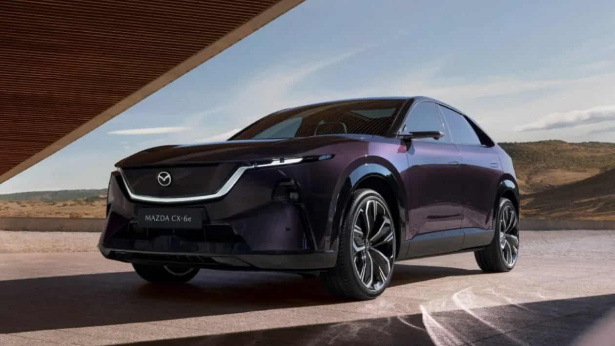 Mazda CX-6e.