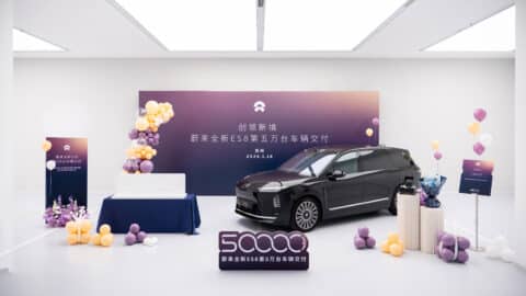 Nio reaches 50,000th delivery of 3rd-gen ES8 SUV