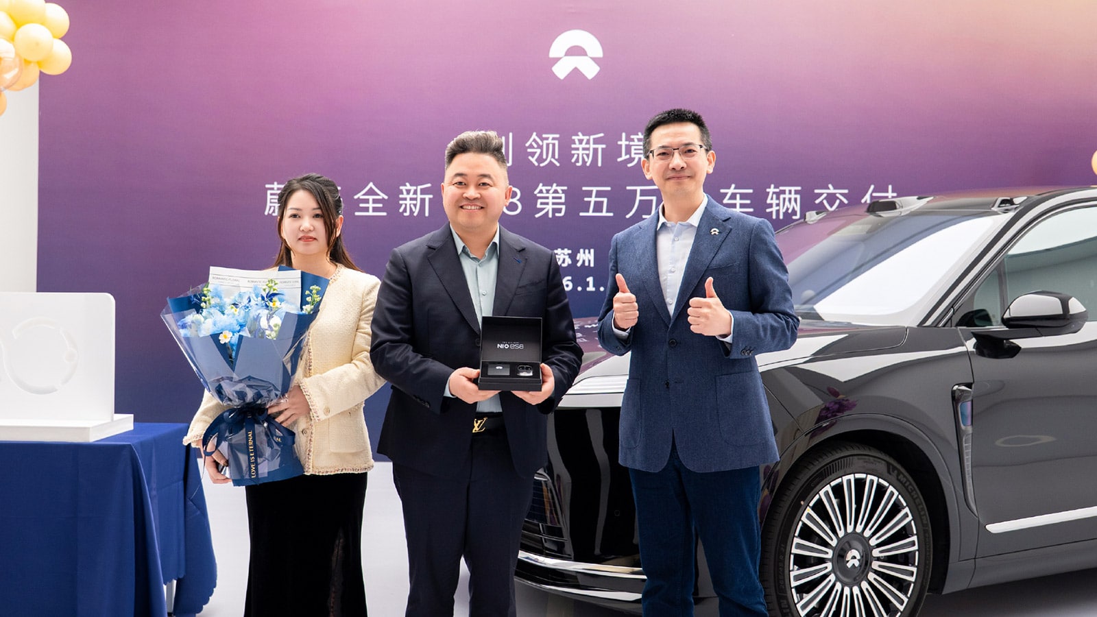 Nio reaches 50,000th delivery of 3rd-gen ES8 SUV