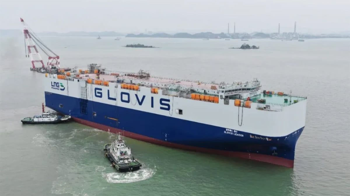 China builds world's largest car carrier capable of transporting 10,800 cars