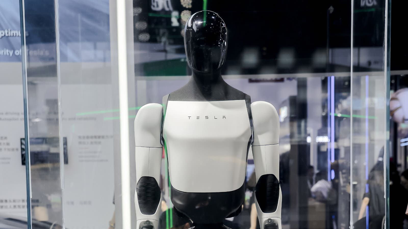 Tesla's Optimus humanoid robot.