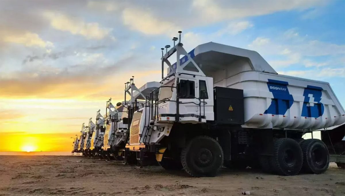 Autonomous mining truck tech provider Boonray secures strategic investment from BYD