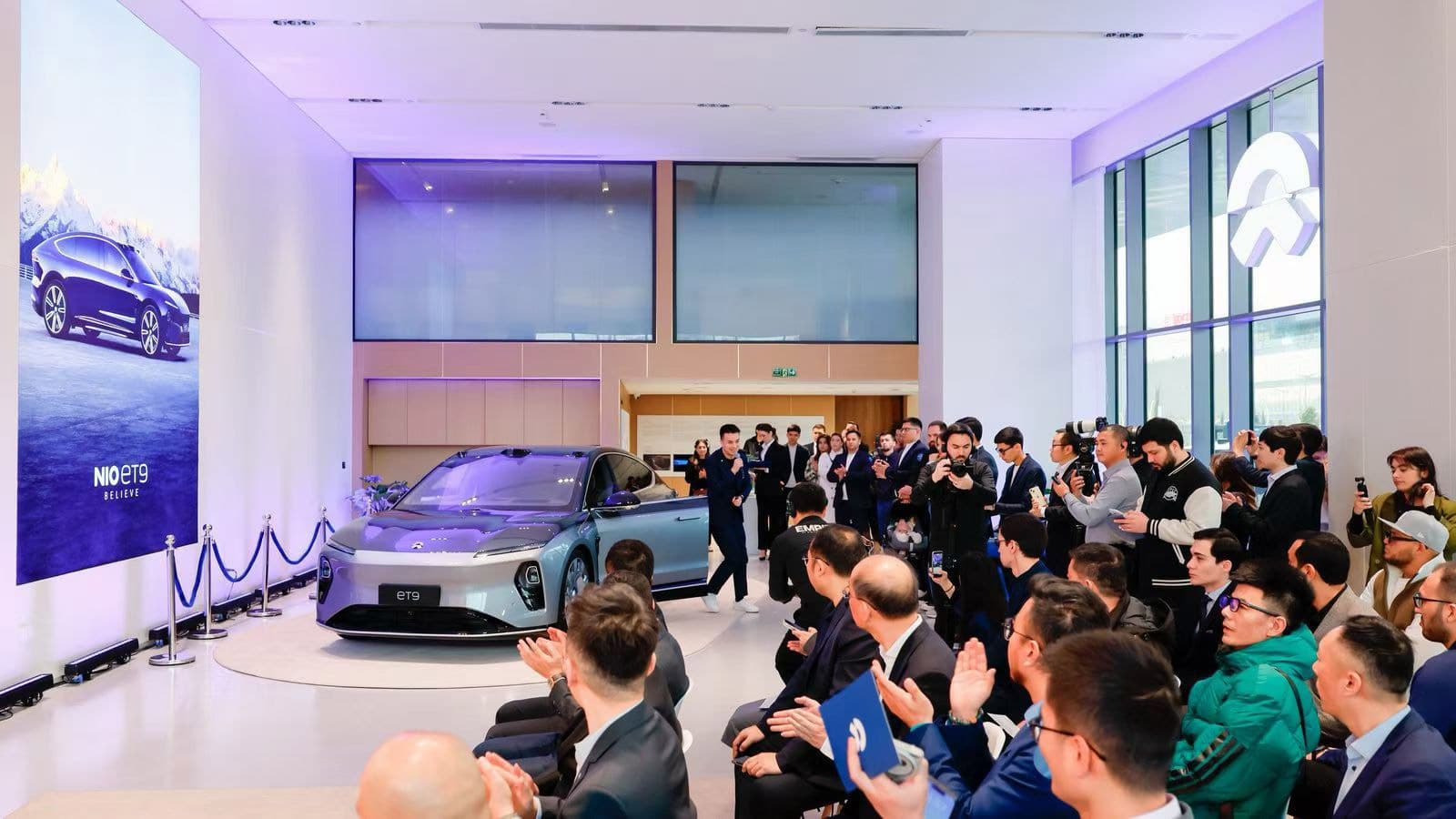 Nio has opened its first store in Uzbekistan.