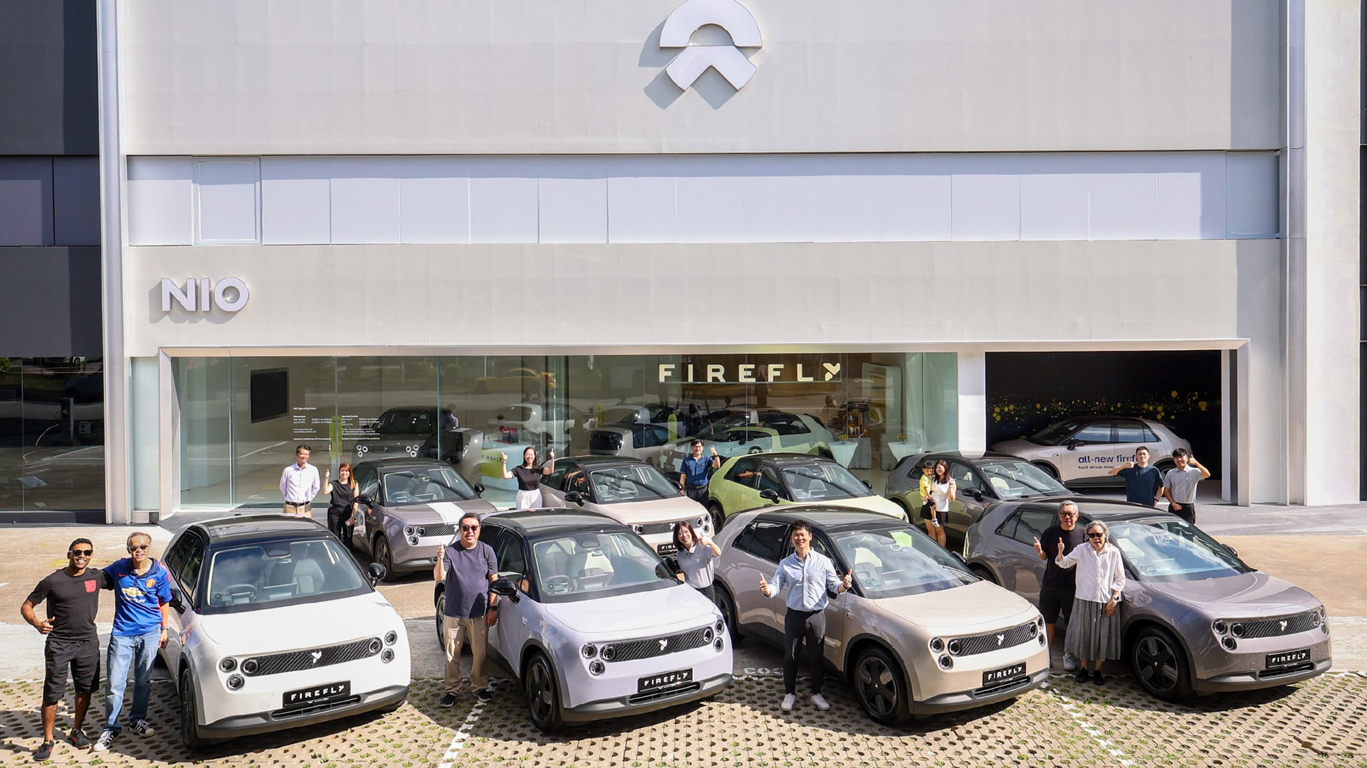 Ni's sub-brand Firefly has commenced vehicle deliveries in Singapore.