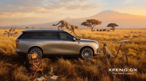 Xpeng previews Range Rover-like new 6-seat SUV GX