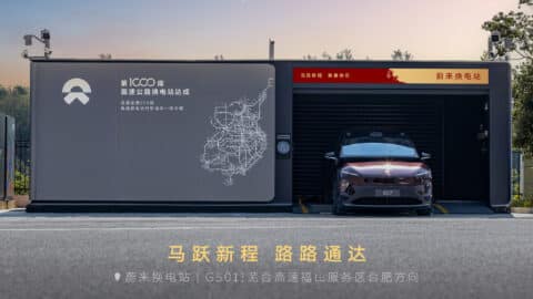 Nio sets single-day battery swap record with 158,290 services