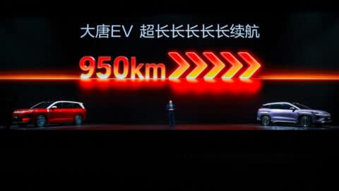 BYD's new Datang SUV debuts with record 950-km range