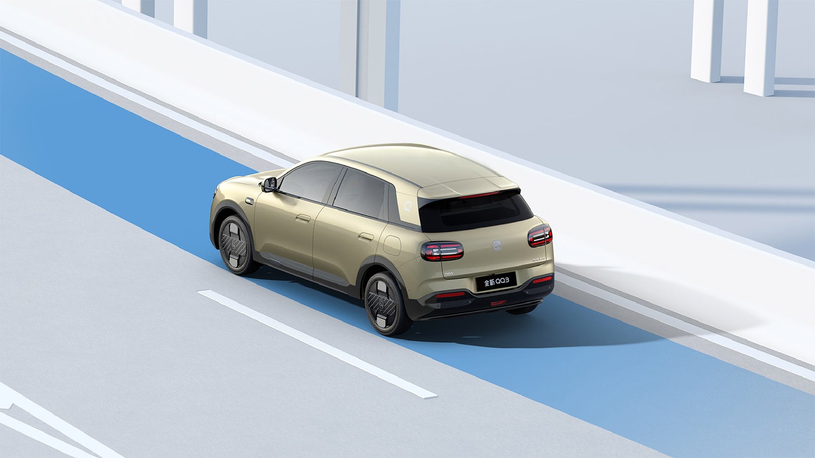 Chery begins pre-sales for QQ3 small EV with advanced driver assistance
