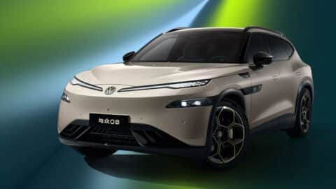 First VW-Xpeng EV enters production targeting H1 launch